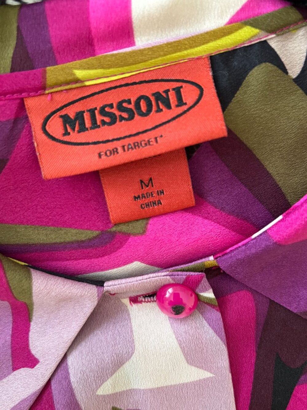 Missoni for Target blouse in women's Medium. Excellent Condition. - Picture 4 of 5